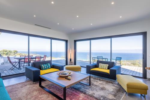 Villas Villa  d\\'exception vue mer Filippini Immobilier Agence Immobilière